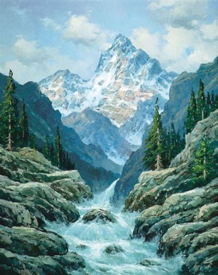 Sonora Pass High Country by Alexander Dzigurski II - Auction record, sale price, and art valuation. Compare with similar artists and explore comparable artworks.