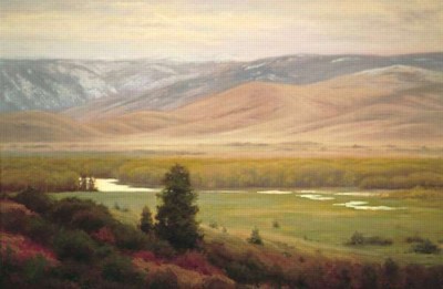 Along the Yellowstone by Janie Camp - Auction record, sale price, and art valuation. Compare with similar artists and explore comparable artworks.