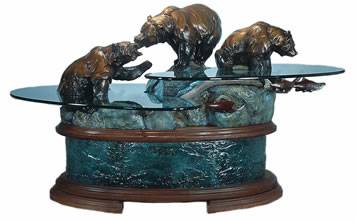 Grizzly Falls Water Feature Table
