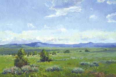 Montana Spring by Bob Barlow - Auction record, sale price, and art valuation. Compare with similar artists and explore comparable artworks.