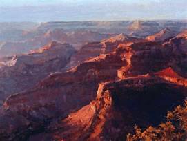 Early Morning Glow at Grand Canyon