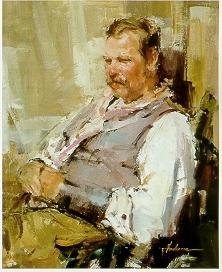 Sample artwork by Carolyn Anderson (Born 1948), known for figure often indian, genre and animal painting, impressionism - View similar artists and auction records