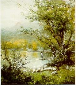 Sample artwork by Parke Goodman (20th century), known for western landscape - View similar artists and auction records