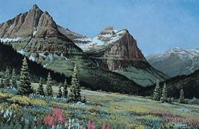 Mountain Majesty, Glacier Park's Oberlin and Cannon