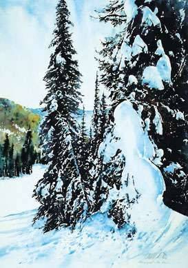 Sample artwork by Curtis Golomb (Born 1963), known for landscape - View similar artists and auction records