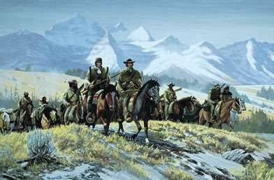 Lewis and Clark Along the Bitterroots