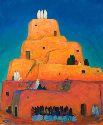 A Pueblo by Eda Elisabeth Sterchi - Auction record, sale price, and art valuation. Compare with similar artists and explore comparable artworks.