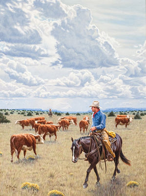 A COWBOYIN' DAY