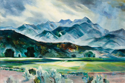 SUMMER MORNING ARROYO HONDO
