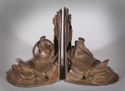 Saddle Bookends
