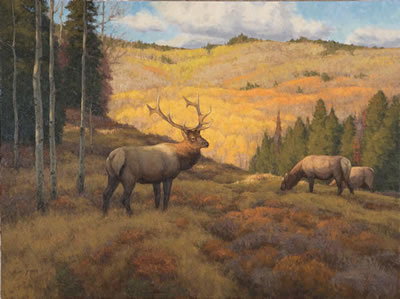 A Distant Bugle by Scott Yeager - Auction record, sale price, and art valuation. Compare with similar artists and explore comparable artworks.