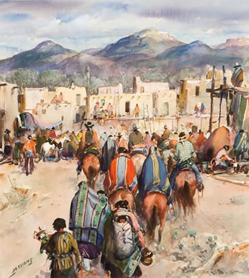 Pueblo Gathering