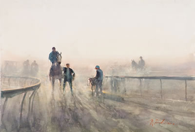 Race Track Morning