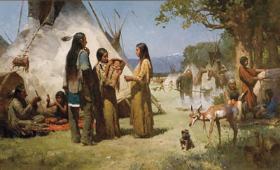 First Born Son, Montana Territory, 1859