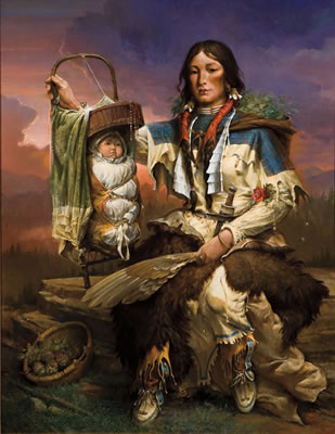 Sacajawea and Pomp