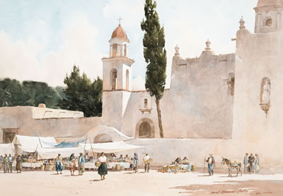 Market by Lowell Ellsworth Smith - Auction record, sale price, and art valuation. Compare with similar artists and explore comparable artworks.