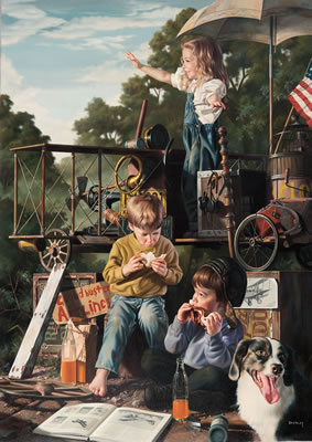 Sample artwork by Robert Byerley (1941 - 2019), known for trompe l'oeil still life painting - View similar artists and auction records