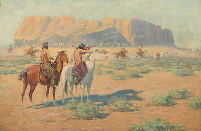 Attack on the Wagon Train