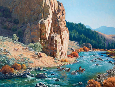 The Ford by Clark Kelley Price - Auction record, sale price, and art valuation. Compare with similar artists and explore comparable artworks.
