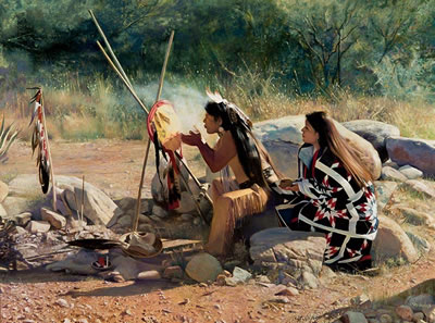 Blessings of the Shield by Don V (Donald) Crowley - Auction record, sale price, and art valuation. Compare with similar artists and explore comparable artworks.