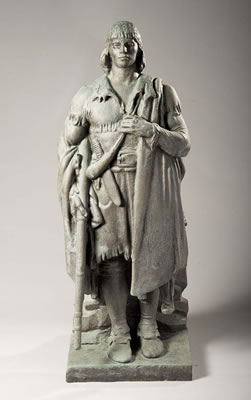 Meriwether Lewis, Daniel Boone, William Clark AND John James Audubon (set of 4)