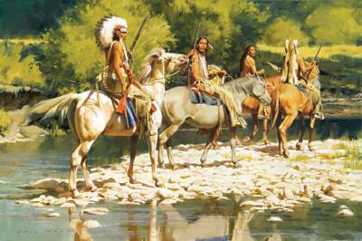Crossing Little Bear Creek