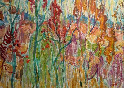 Forêt multicolore