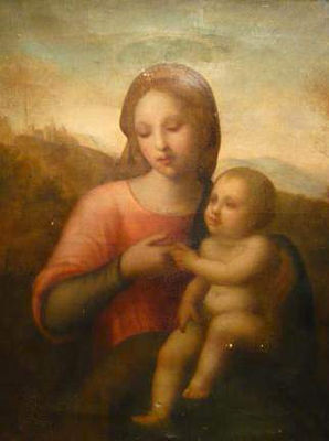 La Vierge et l'Enfant Jésus