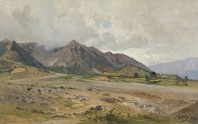 Vue prise dans le Trièves.