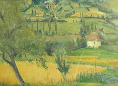 Paysage du Trièves.