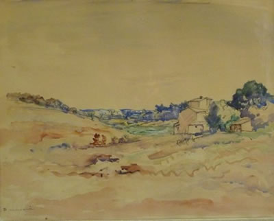 Paysage du Sud Dauphiné.