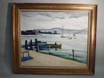 Le ponton, Oslo. by Marcel Sahut - Auction record, sale price, and art valuation. Compare with similar artists and explore comparable artworks.