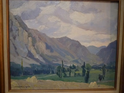 Les Foins dans le fond de la vallée