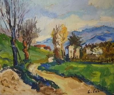 Chemin dans le Voironnais au printemps by Léon Chaloin - Auction record, sale price, and art valuation. Compare with similar artists and explore comparable artworks.