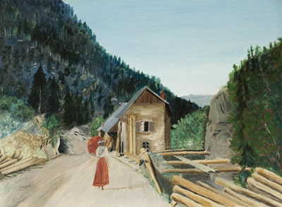 Sample artwork by Jean Gervat (1867 - 1930), known for landscape painting - View similar artists and auction records