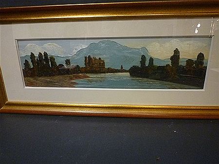 Vue de l'Isère by Pierre Gobert - Auction record, sale price, and art valuation. Compare with similar artists and explore comparable artworks.