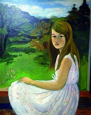 Jeune fille à la fenêtre