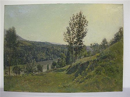 Les bords de l'Isère près de Saint-Marcellin. by Andre Léon Albertin - Auction record, sale price, and art valuation. Compare with similar artists and explore comparable artworks.