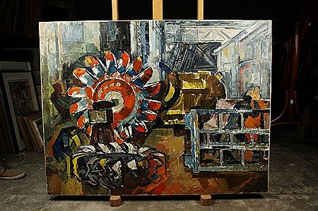 Le Creusot, turbine Pelton