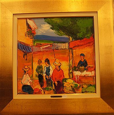 Sample artwork by Bernard Gassmann (Born 1942), known for painting - View similar artists and auction records