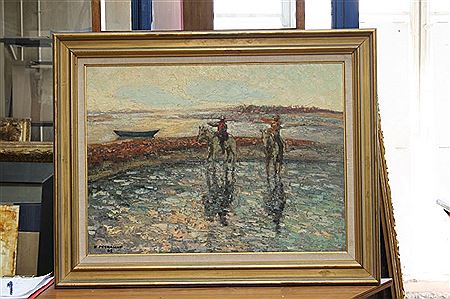Cavaliers by Remy Peyranne - Auction record, sale price, and art valuation. Compare with similar artists and explore comparable artworks.