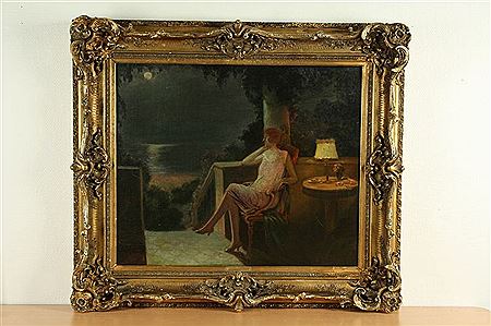 Elégante au clair de lune
