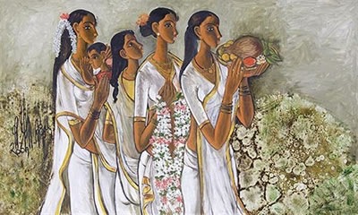 Untitled by B Prabha - Auction record, sale price, and art valuation. Compare with similar artists and explore comparable artworks.