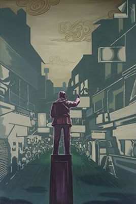 Sample artwork by Sachin Karne (Born 1965), known for painting - View similar artists and auction records