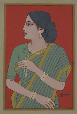 Lady with Locket