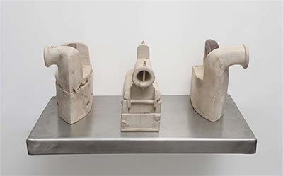 Sample artwork by Mayyur Kailash Gupta (Born 1961), known for wood, copper and stainless steel sculpture, heads, symbolism - View similar artists and auction records