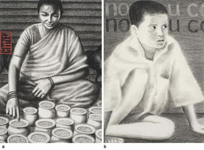 Citizen (set of 2) by Rajan Krishnan - Auction record, sale price, and art valuation. Compare with similar artists and explore comparable artworks.