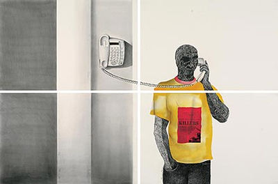 The Man with Telephone