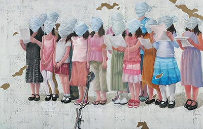 Song for Pace Kingdom (Diptych)