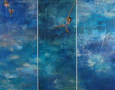 Sample artwork by Vasundhara Tewari (Born 1955), known for painting - View similar artists and auction records